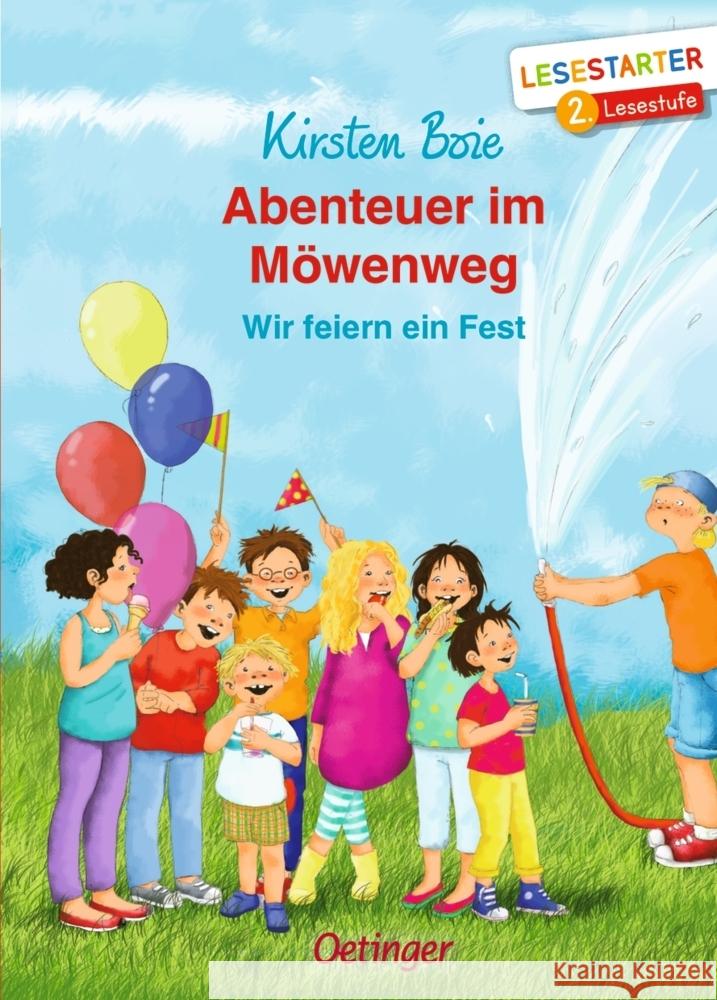 Abenteuer im Möwenweg. Wir feiern ein Fest Boie, Kirsten 9783751201827 Oetinger - książka