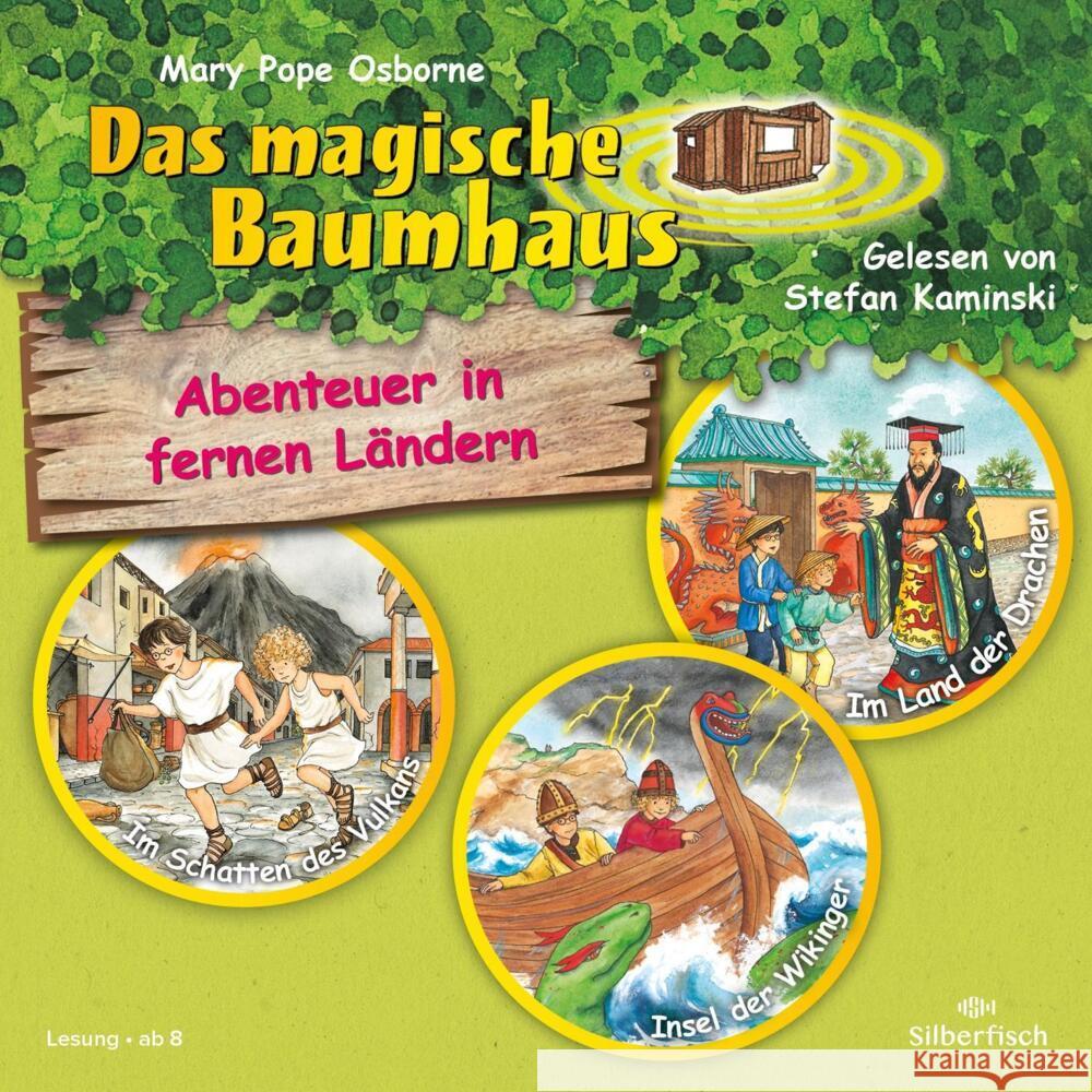 Abenteuer in fernen Ländern. Die Hörbuchbox (Das magische Baumhaus), Audio-CD Osborne, Mary Pope 9783745603699 Silberfisch - książka