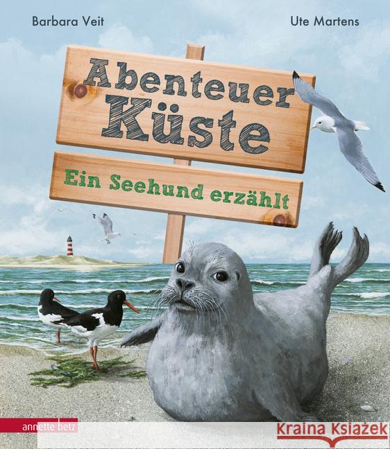 Abenteuer Küste : Ein Seehund erzählt. Bilderbuch Veit, Barbara 9783219117462 Betz, Wien - książka