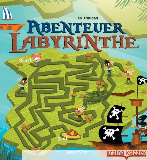 Abenteuer-Labyrinthe Trinidad, Leo 9783809439967 Bassermann - książka