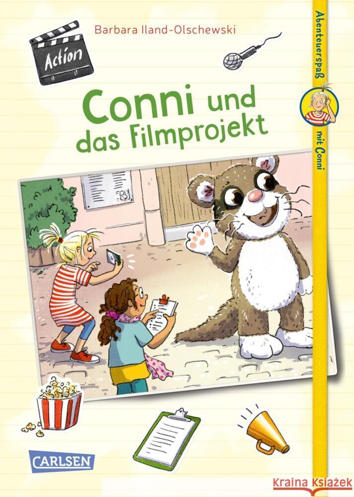 Abenteuerspaß mit Conni - Conni und das Filmprojekt Iland-Olschewski, Barbara 9783551191939 Carlsen - książka