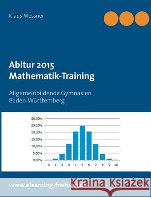 Abitur 2015: Mathematik-Training Klaus Messner 9783738603309 Books on Demand - książka