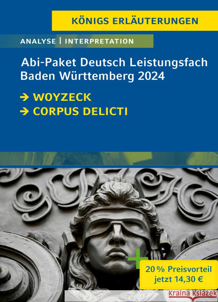 Abitur Baden-Württemberg 2024 Leistungskurs Deutsch - Paket Büchner, Georg, Zeh, Juli 9783804498501 Bange - książka