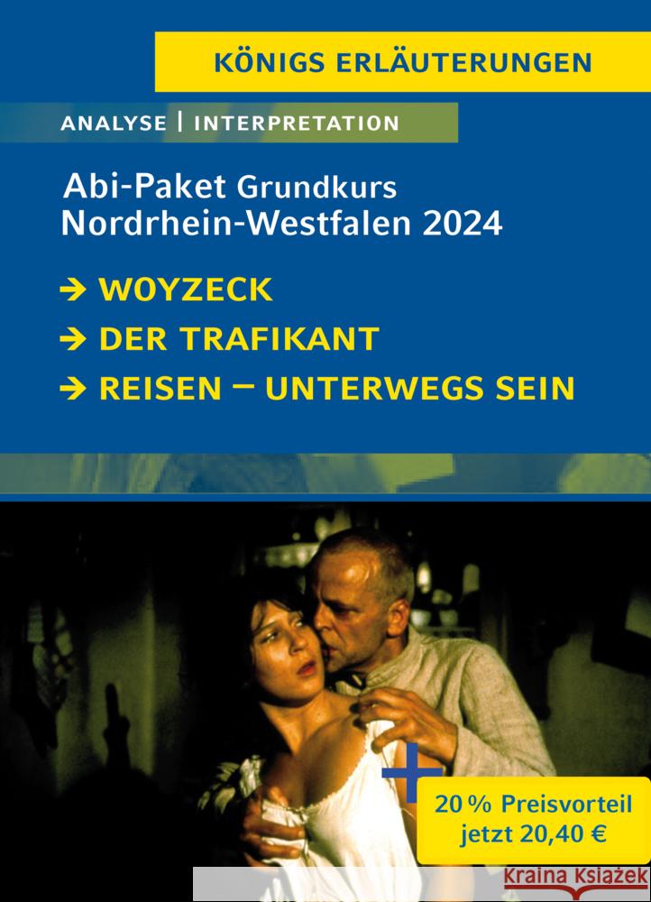 Abitur Nordrhein-Westfalen 2024 Grundkurs Deutsch - Paket Büchner, Georg 9783804498471 Bange - książka