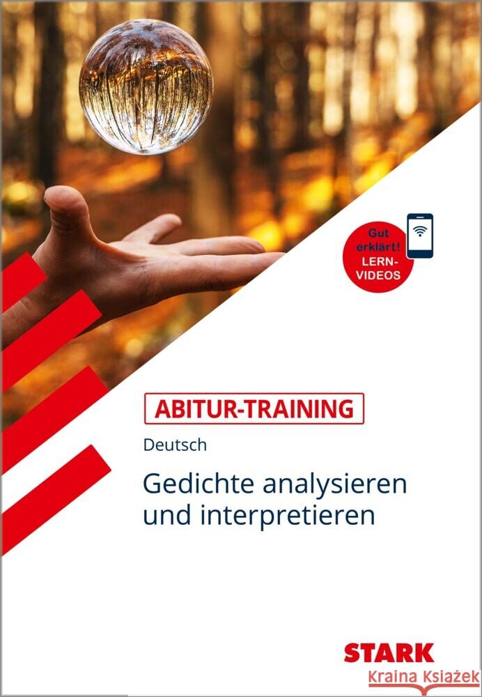 Abitur-Training Deutsch Gedichte analysieren und interpretieren Wöhrle, Peter 9783849043308 Stark - książka