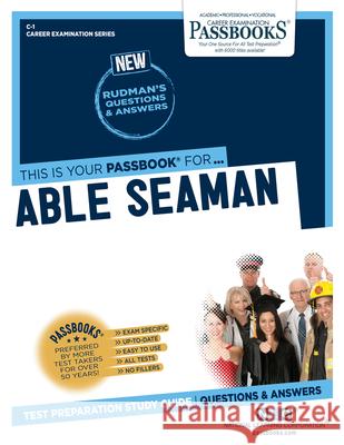 Able Seaman National Learning Corporation 9781731800015 Passbooks - książka