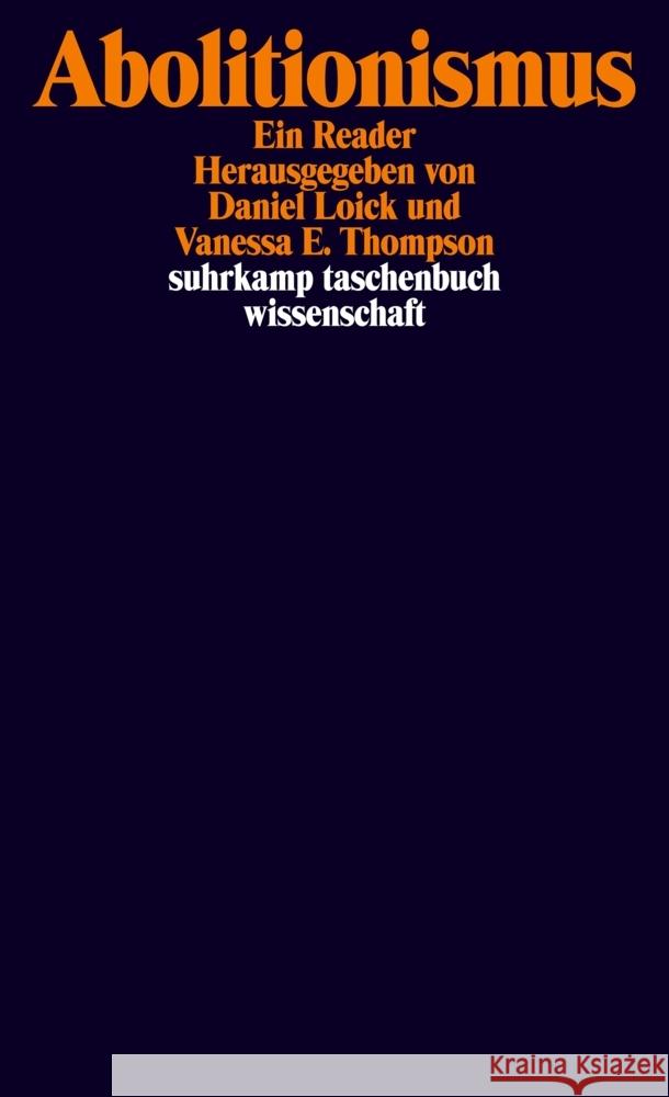 Abolitionismus  9783518299647 Suhrkamp - książka