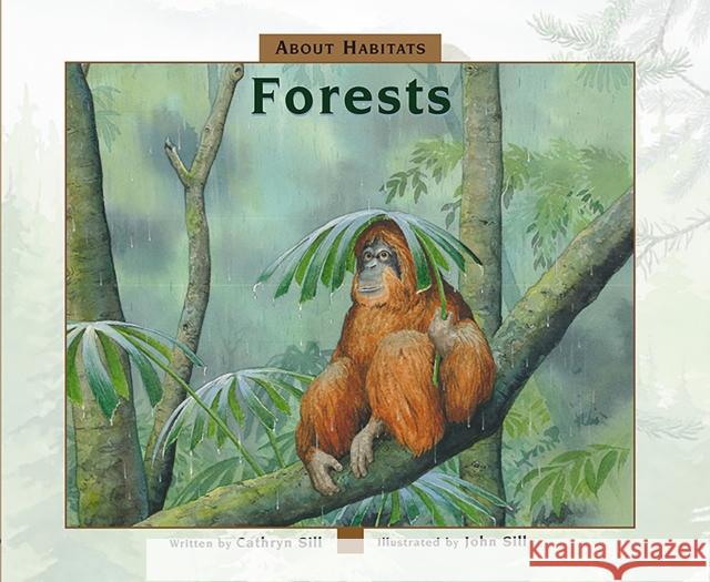 About Habitats: Forests Cathryn Sill John Sill 9781682631263 Peachtree Publishing Company - książka