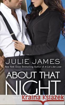 About That Night Julie James 9780425246955  - książka