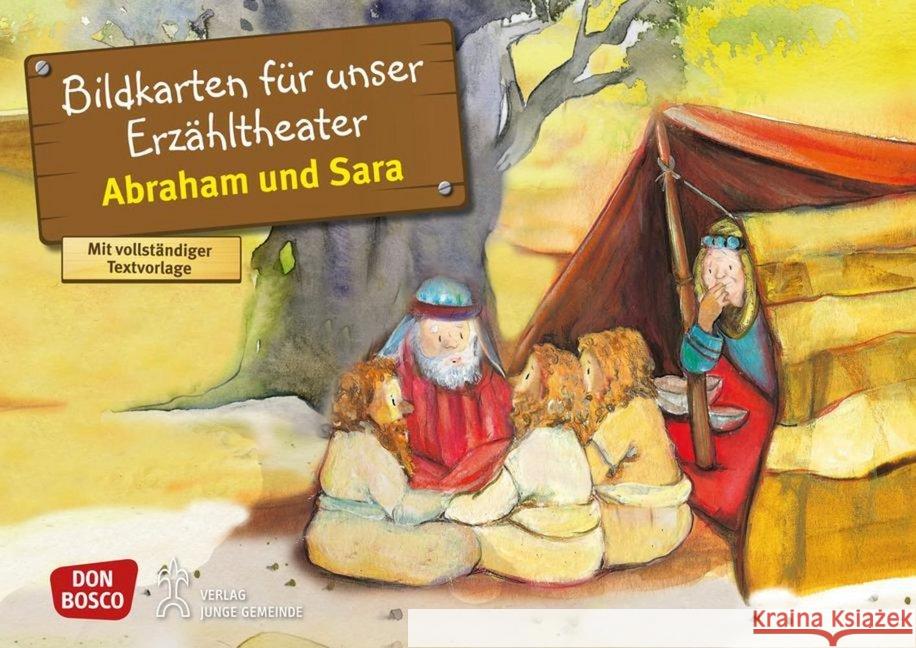Abraham und Sara, Kamishibai Bildkartenset : Entdecken. Erzählen. Begreifen. Inkl. Textvorlage Brandt, Susanne, Nommensen, Klaus-Uwe 4260179513718 Don Bosco Medien - książka