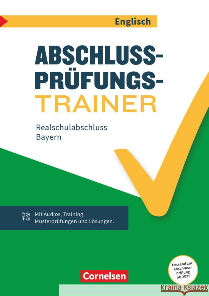 Abschlussprüfungstrainer Englisch - Bayern - 10. Jahrgangsstufe  9783060353361 Cornelsen Verlag - książka