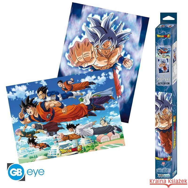 ABYstyle - Dragon Ball Super Goku Chibi Poster Set  3665361057512 Abysse Deutschland - książka