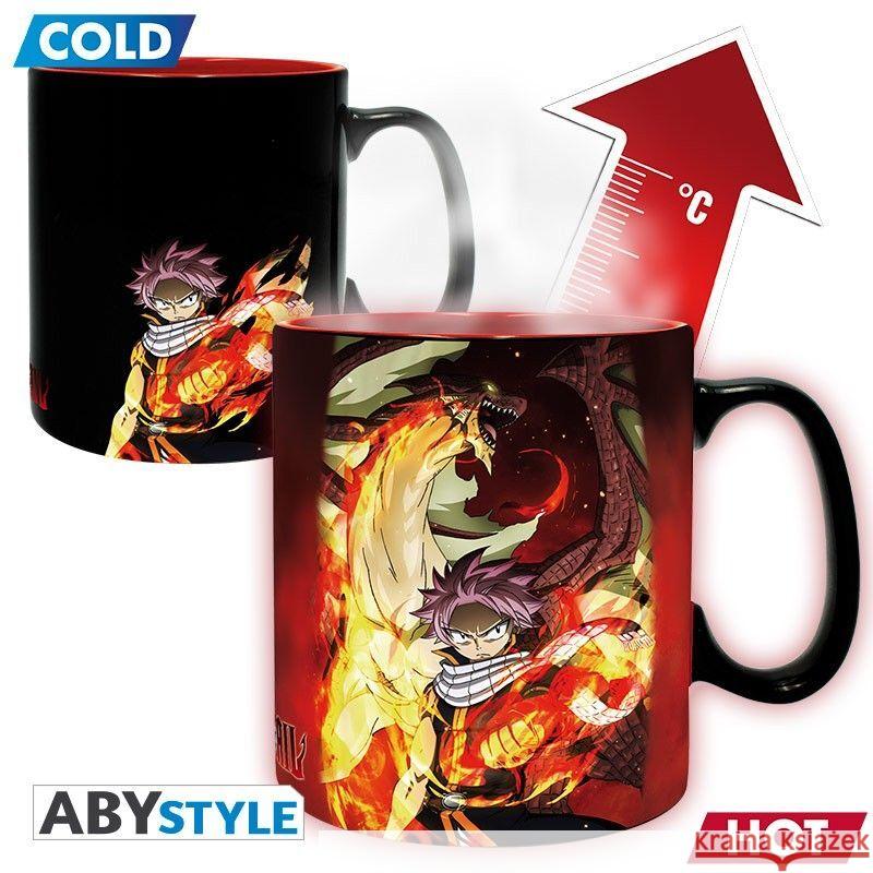 ABYstyle - Fairy Tail 460 ml Thermoeffekt Tasse  3665361053385 Abysse Deutschland - książka