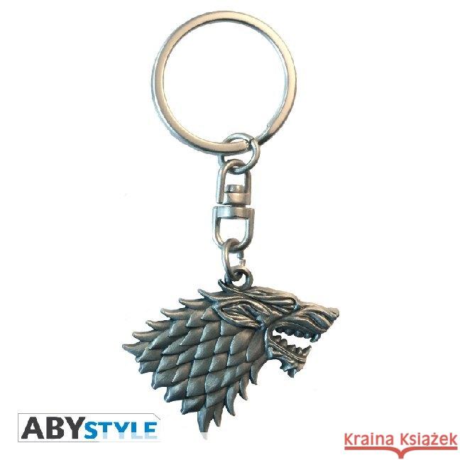 ABYstyle - Game of Thrones - Stark 3D-Schlüsselanhänger  3700789215981 Abysse Deutschland - książka