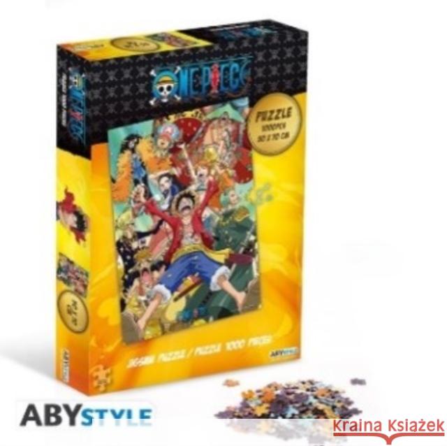 ABYstyle - One Piece Straw Hat Crew Puzzle  3665361054597 Abysse Deutschland - książka