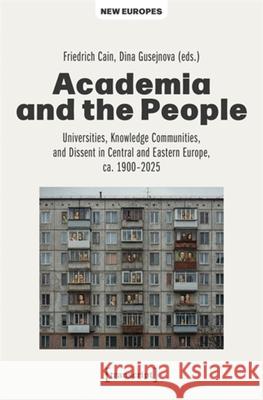 Academia and the People  9783837677997 Transcript Verlag - książka