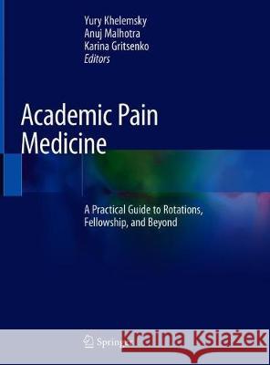 Academic Pain Medicine: A Practical Guide to Rotations, Fellowship, and Beyond Khelemsky, Yury 9783030180041 Springer - książka