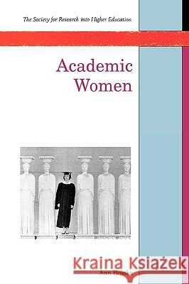 Academic Women Brooks 9780335195992 Open University Press - książka