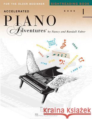Accelerated Piano Adventures Sightreading Book 1 Nancy Faber, Randall Faber 9781616776596 Faber Piano Adventures - książka