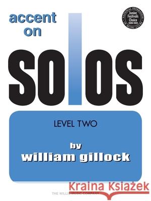 Accent on Solos Book 2 William Gillock 9781423475798 Willis Music Company - książka