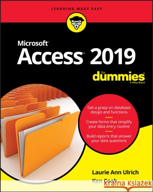 Access 2019 For Dummies Ken Cook 9781119513261 John Wiley & Sons Inc - książka