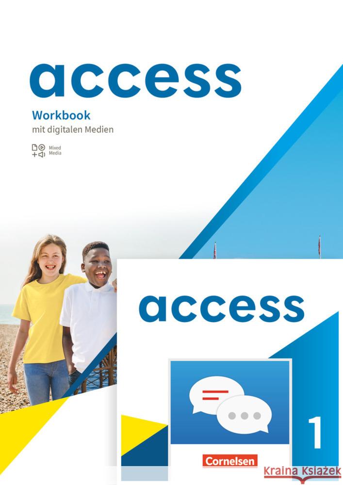 Access - Allgemeine Ausgabe 2022 - Band 1: 5. Schuljahr Toal, Eleanor 9783060346554 Cornelsen Verlag - książka