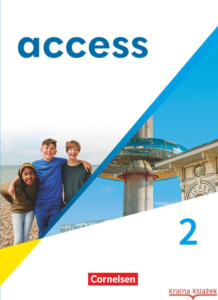 Access - Allgemeine Ausgabe 2022 - Band 2: 6. Schuljahr Curran, Peadar, Humphreys, Niamh, Thorne, Sydney 9783060365647 Cornelsen Verlag - książka