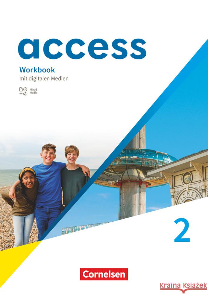 Access - Allgemeine Ausgabe 2022 - Band 2: 6. Schuljahr Toal, Eleanor, Humphreys, Niamh, Curran, Peadar 9783060365791 Cornelsen Verlag - książka