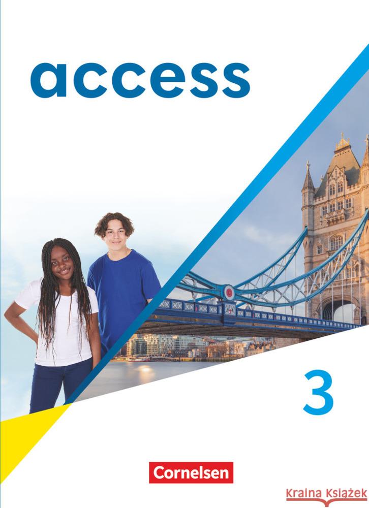 Access - Allgemeine Ausgabe 2022 - Band 3: 7. Schuljahr Williams, Ralph, Campbell, Ailsa, Humphreys, Niamh 9783060365678 Cornelsen Verlag - książka