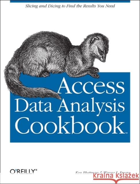 Access Data Analysis Cookbook: Slicing and Dicing to Find the Results You Need Bluttman, Ken 9780596101220 O'Reilly Media - książka