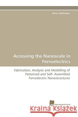 Accessing the Nanoscale in Ferroelectrics Simon Bhlmann, Simon Buhlmann 9783838105642 Sudwestdeutscher Verlag Fur Hochschulschrifte - książka