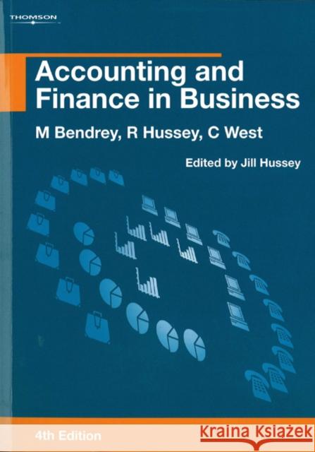 Accounting and Finance in Business Mike Bendrey Hussey 9780826454119 CENGAGE LEARNING - książka