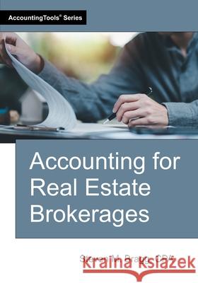 Accounting for Real Estate Brokerages Steven M. Bragg 9781642211443 Accountingtools, Inc. - książka