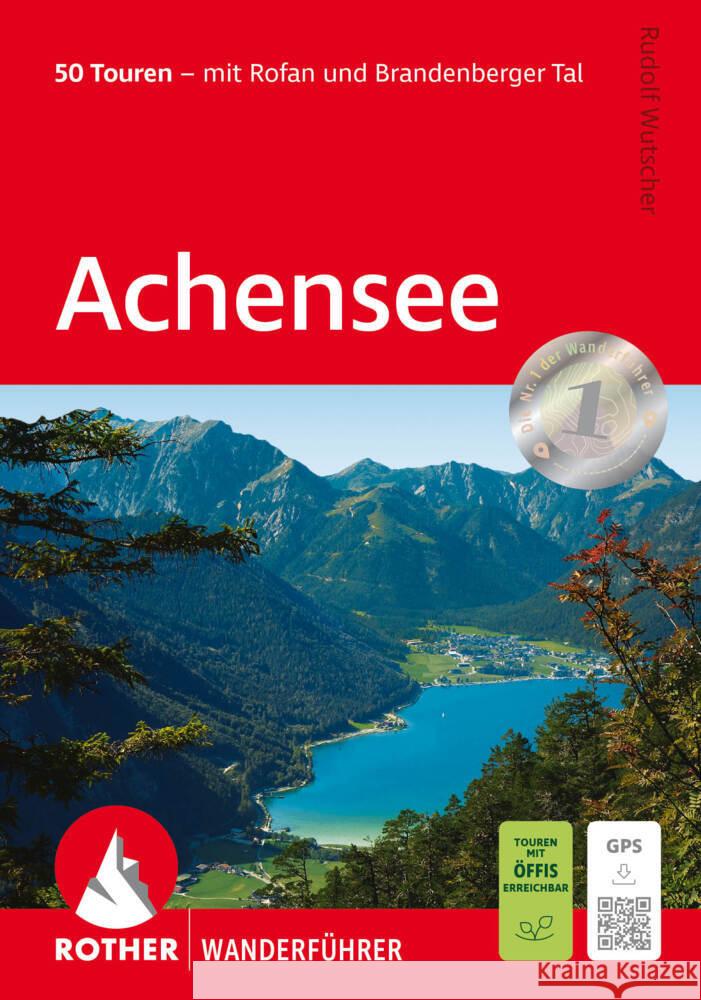 Achensee Wutscher, Rudolf 9783763348671 Bergverlag Rother - książka