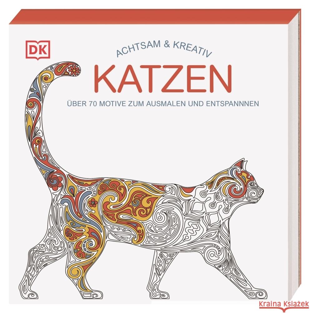 Achtsam & Kreativ. Katzen  9783831046867 Dorling Kindersley Verlag - książka