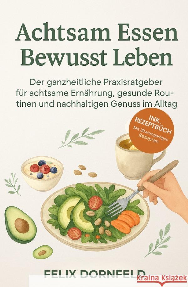 Achtsam Essen, Bewusst Leben Dornfeld, Felix 9783819789526 epubli - książka