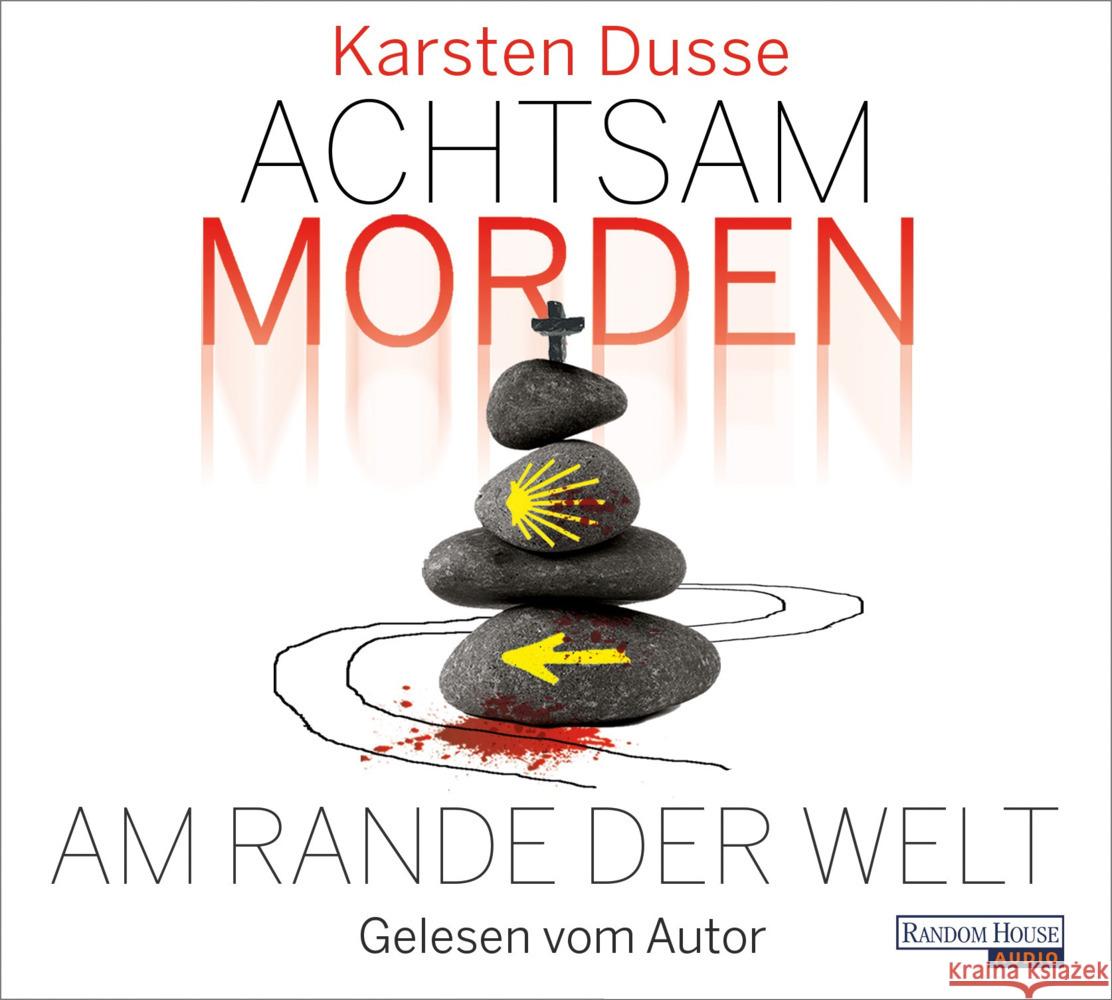 Achtsam morden am Rande der Welt, 6 Audio-CD Dusse, Karsten 9783837155273 Random House Audio - książka