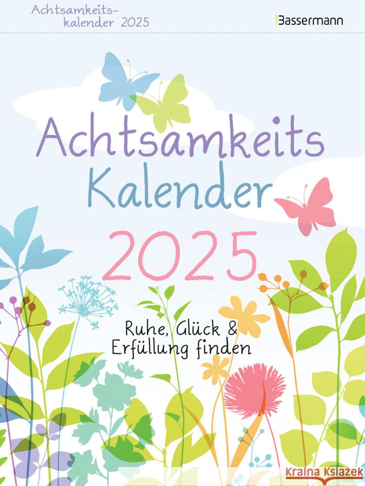 Achtsamkeitskalender 2025. Der entspannte Abreißkalender Beck, Brigitte 9783809449201 Bassermann - książka