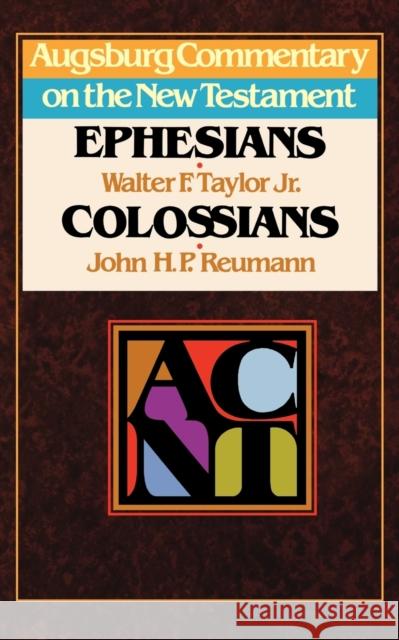 Acnt - Ephesians Colossians Taylor, Walter F., Jr. 9780806621654 Augsburg Fortress Publishers - książka