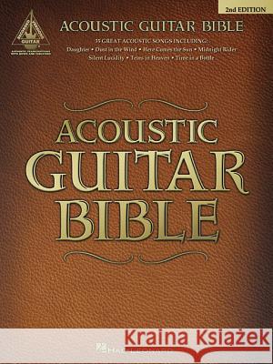 Acoustic Guitar Bible: Guitar Recorded Versions Hal Leonard Publishing Corporation 9780634019555 Hal Leonard Publishing Corporation - książka