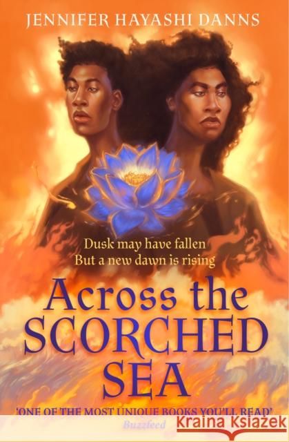 Across the Scorched Sea Jennifer Hayashi Danns 9780008491215 HarperCollins Publishers - książka