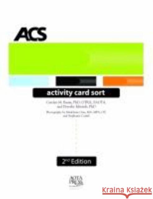 Acs: Activity Card Sort Carolyn Manville Baum   9781569002667 American Occupational Therapy - książka