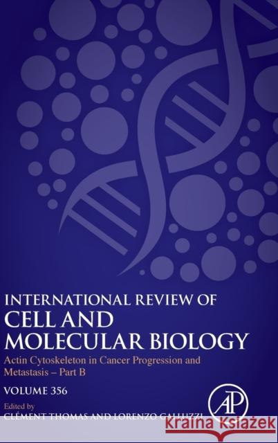 Actin Cytoskeleton in Cancer Progression and Metastasis - Part B: Volume 356 Galluzzi, Lorenzo 9780128212837 Academic Press - książka