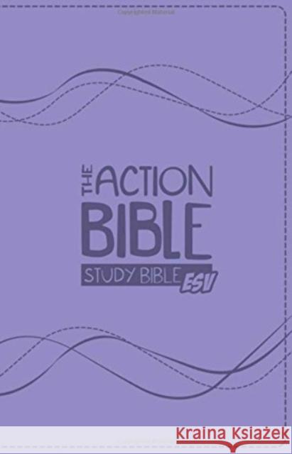 Action Bible Study Bible-ESV Cook David C 9781434709080 David C. Cook - książka