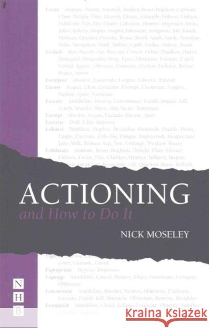 Actioning - and How to Do It Nick Moseley 9781848424234 Nick Hern Books - książka