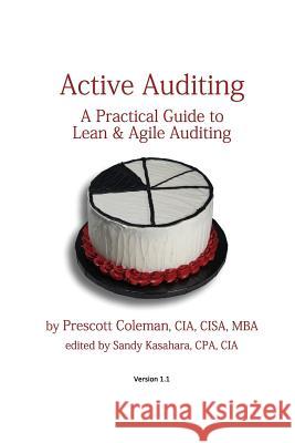 Active Auditing - A Practical Guide to Lean & Agile Auditing Sandy Kasahara Prescott Coleman 9781092839303 Independently Published - książka