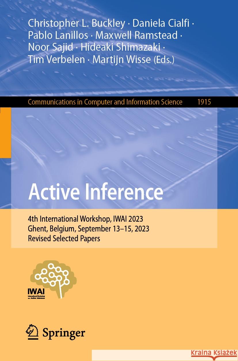 Active Inference  9783031479571 Springer Nature Switzerland - książka