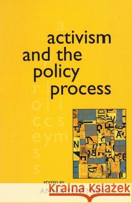 Activism and the Policy Process  9781864487046 Taylor and Francis - książka