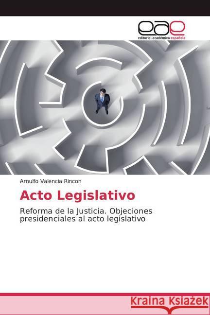 Acto Legislativo : Reforma de la Justicia. Objeciones presidenciales al acto legislativo Valencia Rincon, Arnulfo 9786202119467 Editorial Académica Española - książka