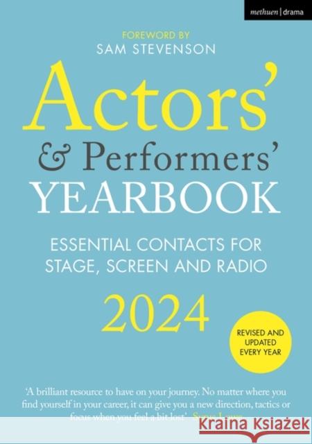 Actors’ and Performers’ Yearbook 2024  9781350408203 Bloomsbury Publishing PLC - książka